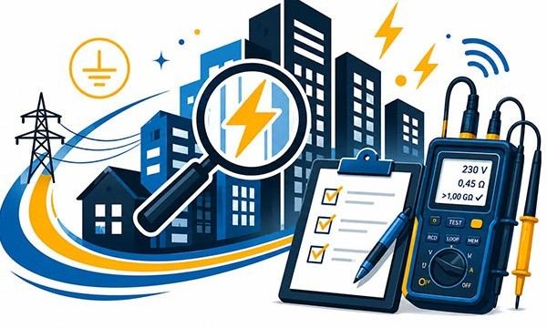 Pomiary elektryczne wykonywane na terenie Ostróda
